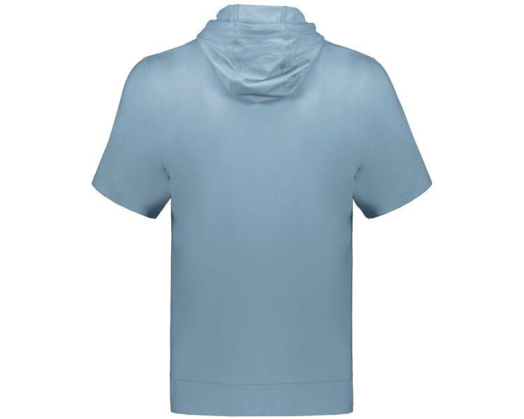 Power Alley Storm Blue Youth Short Sleeve Hoodie