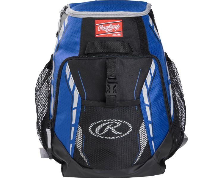 Rawlings Youth Baseball Backpack R400 Bag Royal