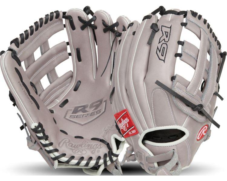 Rawlings R9 12" Fastpitch Softball Glove: R9SB120U-6GW