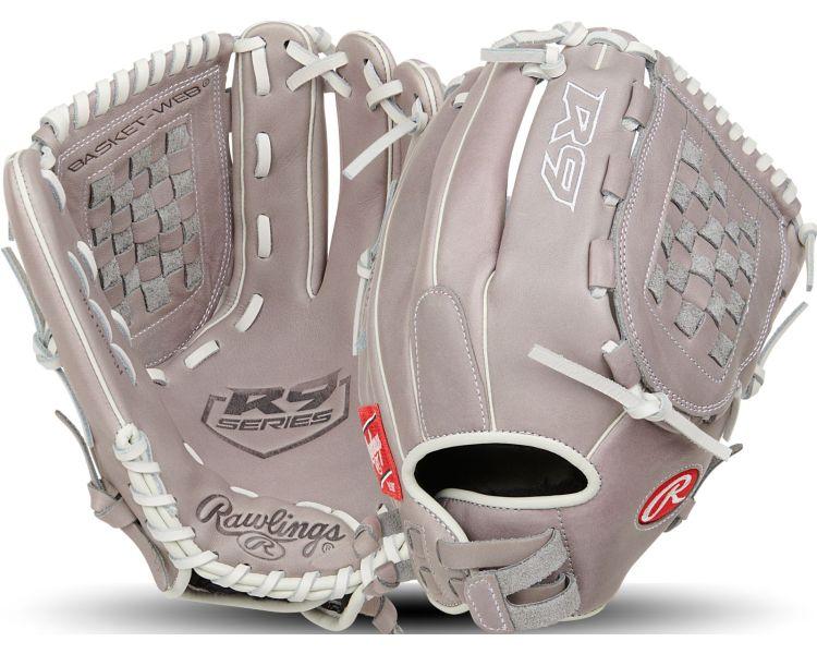 Rawlings R9 Finger Shift 12.5" Fastpitch Glove: R9SB125FS-3G