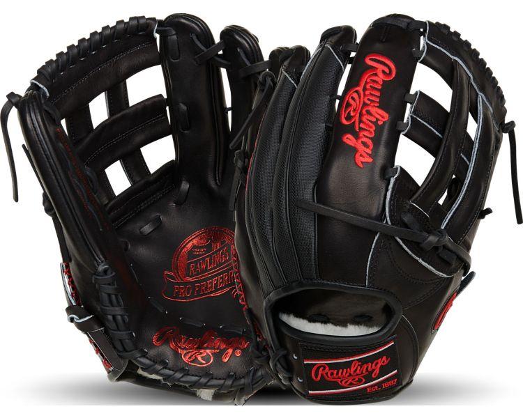 Rawlings Pro Preferred 12.75" Outfield Glove: RPROS3039-6BSS