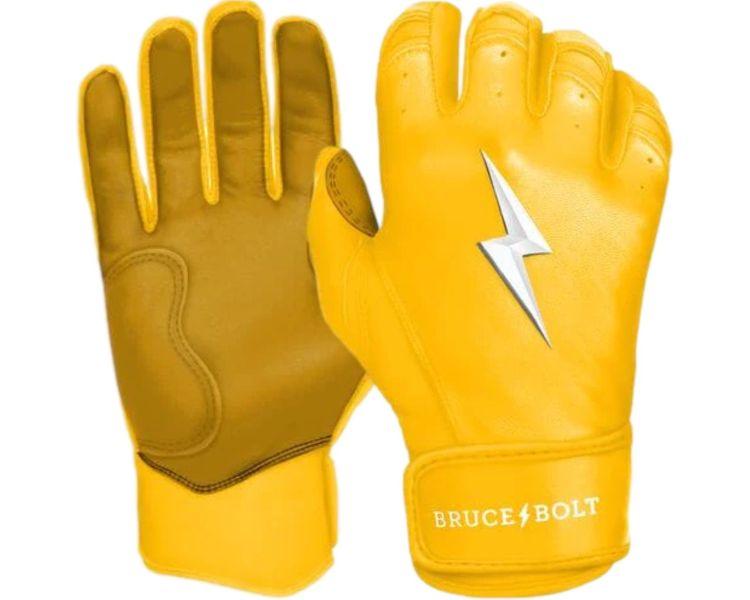 Bruce Bolt Batting Gloves Short Cuff Premium Pro