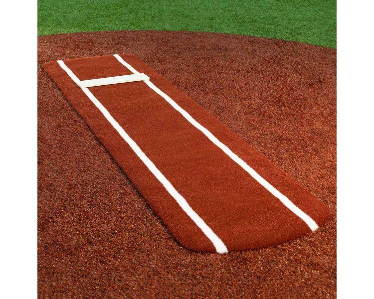 Portolite Ultimate Spiked Softball Practice Mat w/ Lines