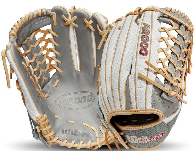 Wilson A2000 T125 12.5" Fastpitch Outfield Glove: WBW100993