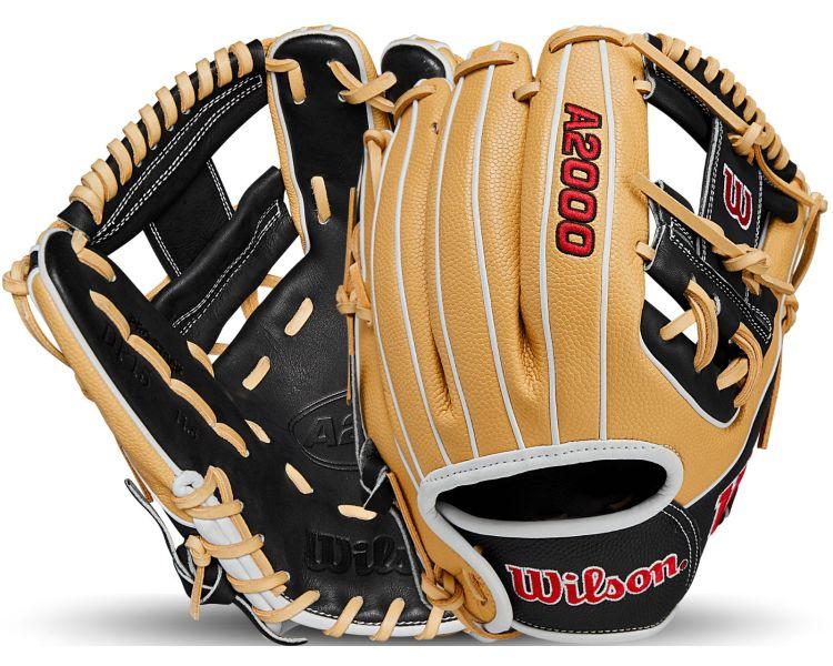 Wilson A2000 SuperSkin DP15 11.5" Infield Glove: WBW101398