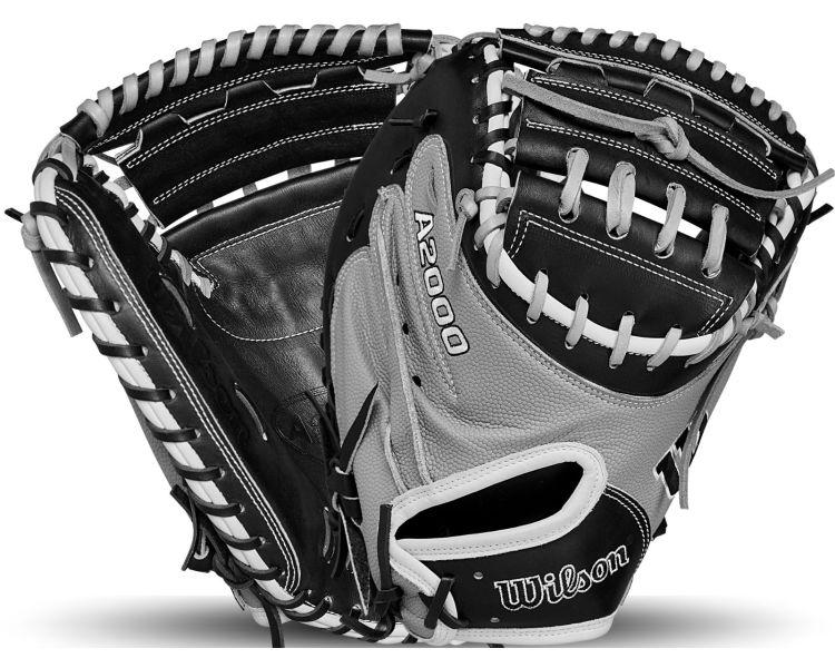 Wilson A2000 Fastpitch Softball 33" Catcher's Mitt: WBW101652