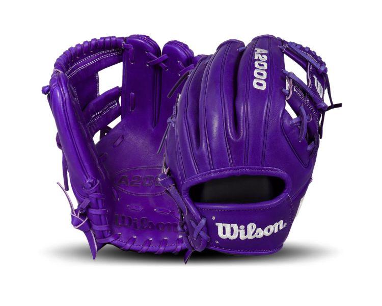 Wilson A2000 1786 Purple Monochrome 11.5" Infield Glove