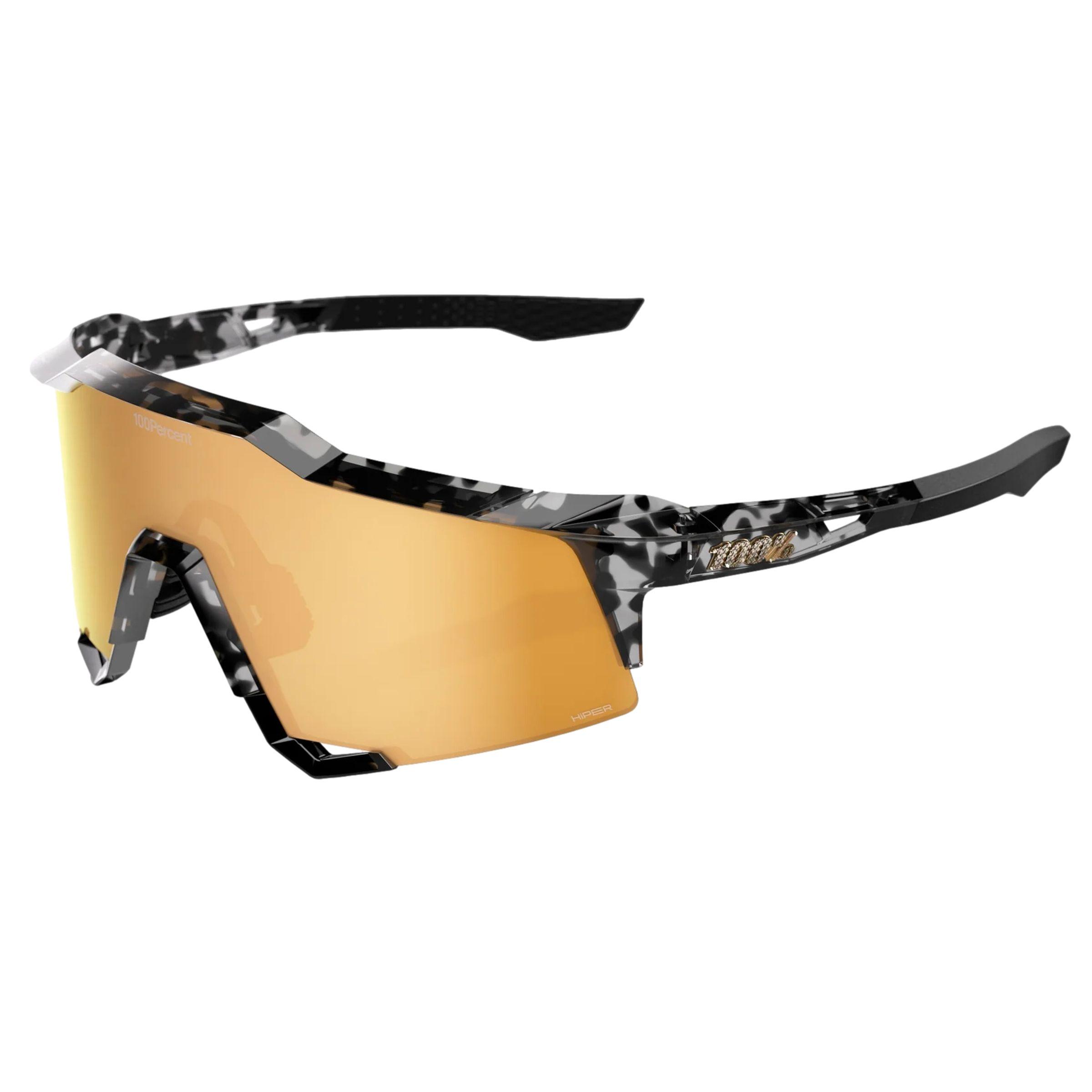 100% SPEEDCRAFT MONEY MIKE サングラス 100% Speedcraft Money Mike HiPER 24K Gold Mirror Sunglasses