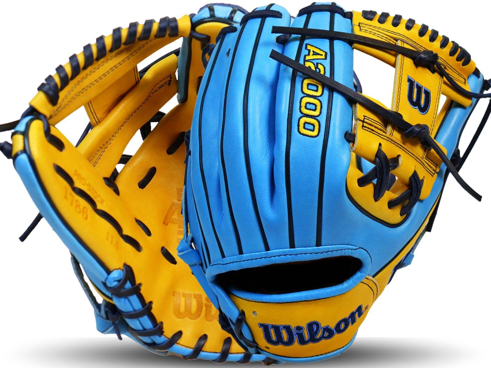 Wilson A2000 軟式グローブ イエロー SG-117 Wilson A2000 Sunray 11.5