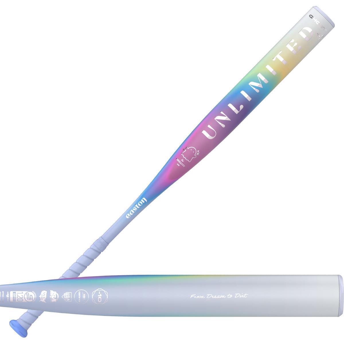 2027 Easton Ghost Unlimited Dreamy Drop 10 Fastpitch Softball Bat